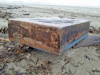 black metal boxes oregon coast|Strange Metal Boxes Washing Up On Beaches.